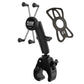 RAM Mount RAM X-Grip Large Phone Mount w/Tough-Claw Medium Clamp Base - Long [RAM-B-404-C-UN10U]