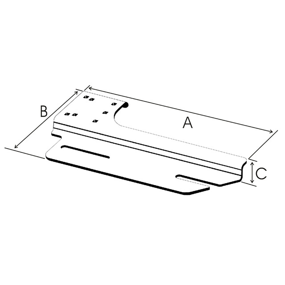 RAM Mount No Drill Vehicle Base f/Dodge Caliber/Avenger [RAM-VB-177]