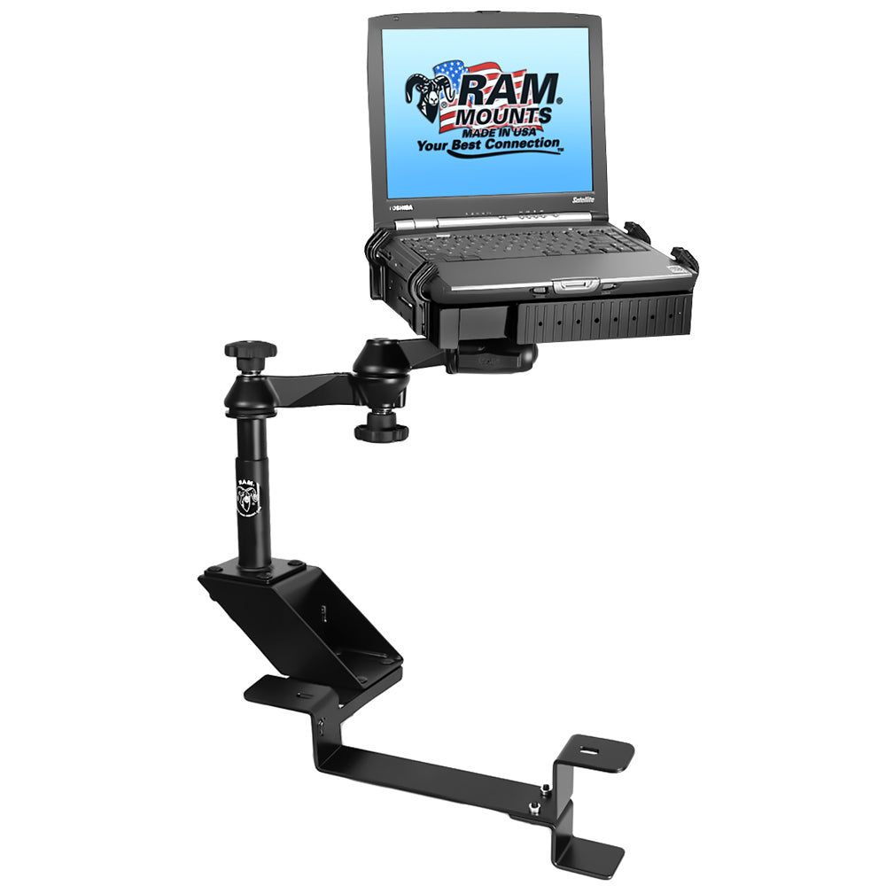 RAM Mount No-Drill Laptop Mount f/Chevrolet 2500 C/K, 3500 C/K, Silverado, Suburban, Tahoe, GMC Sierra & Yukon [RAM-VB-102-SW1]