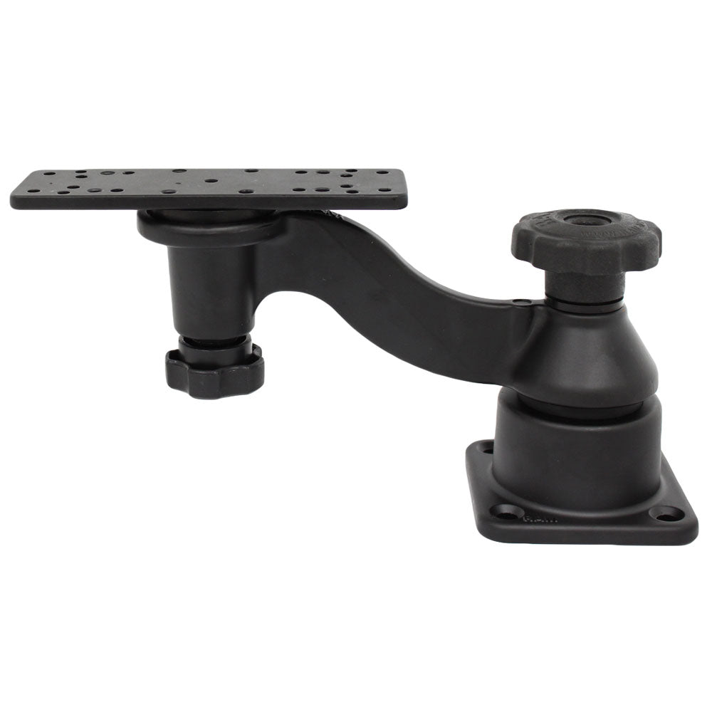 RAM Mount Flat Surface Horizontal Single Swing Arm Mount [RAM-109HU]