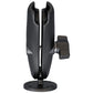 RAM Mount Long Double Socket Arm w/2.5" Round Base [RAM-B-103U-C]