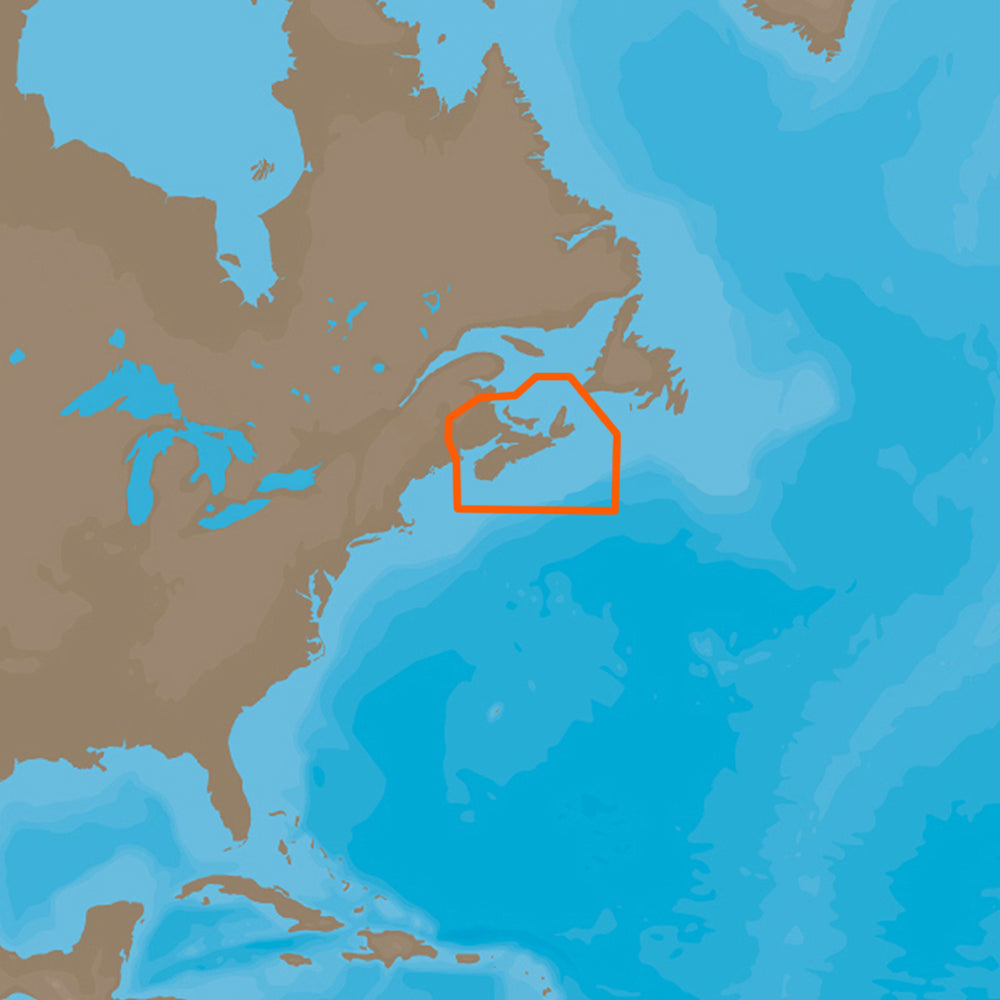 C-MAP  4D NA-D938 Fundy, Nova Scotia Pei & Cape Breton [NA-D938]