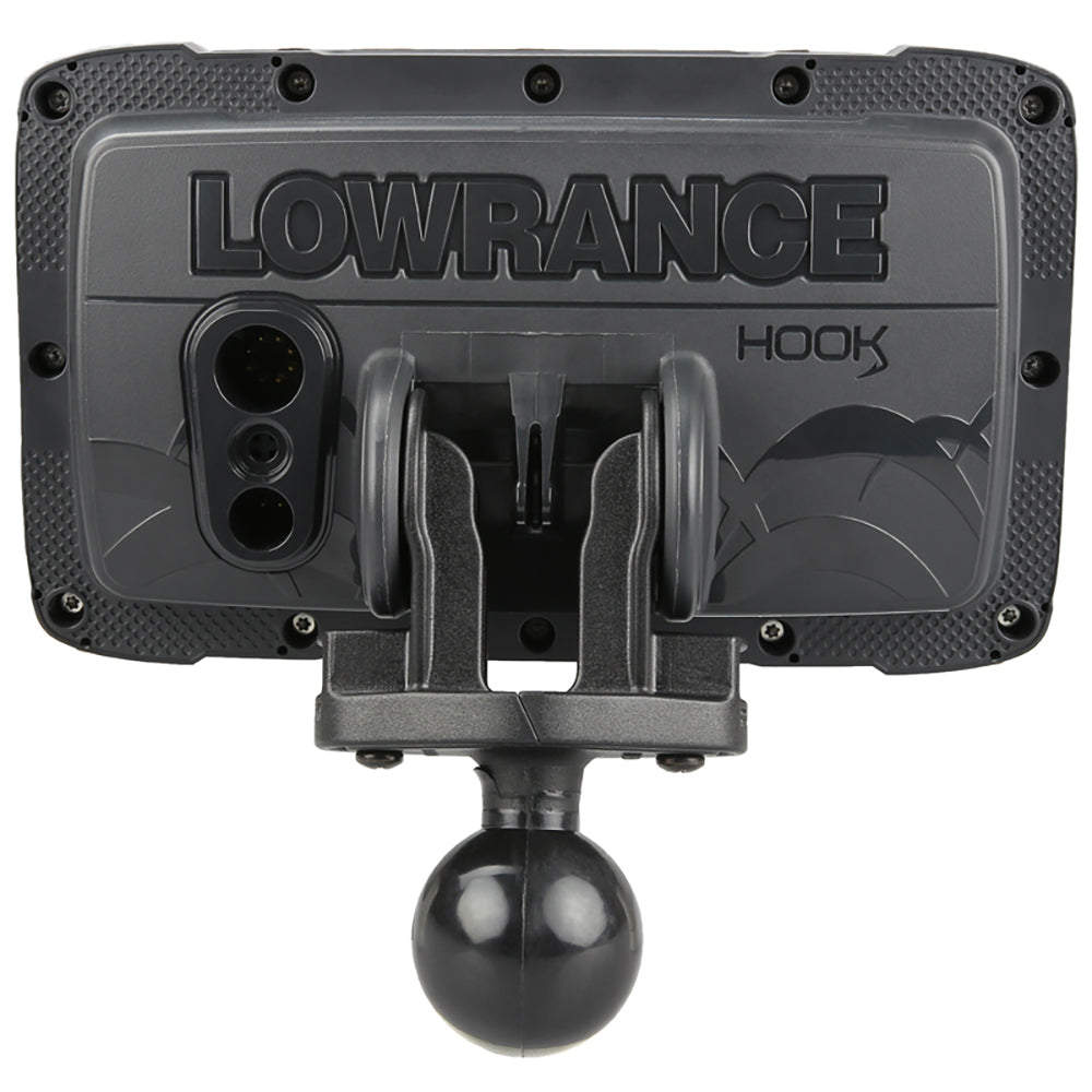 RAM Mount C Size 1.5" Fishfinder Ball Adapter for the Lowrance Hook2 Series [RAM-202-LO12]