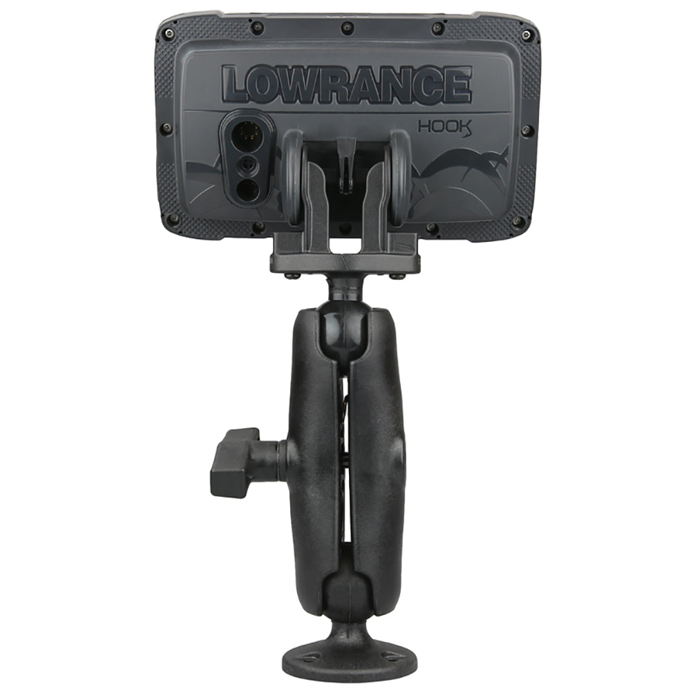 RAM Mount C Size 1.5" Composite Fishfinder Mount for the Lowrance Hook2 Series [RAP-101-LO12]