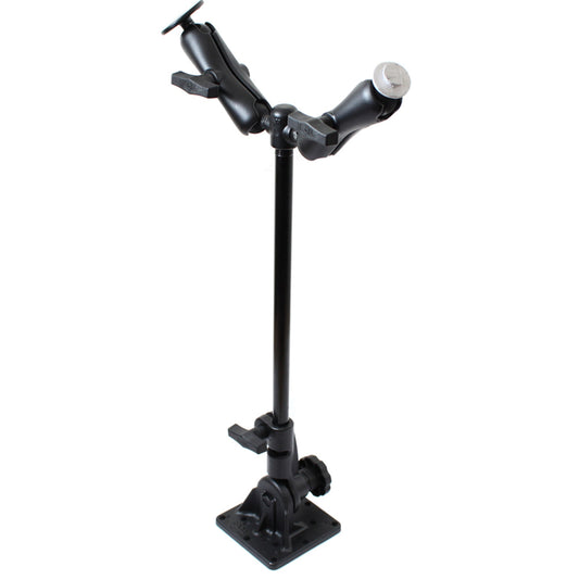 RAM Mount Floor Mount w/Velociti Ratchet Base [RAM-101U-VE2]