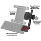 RAM Mount RAM Keyboard Accessory f/Tablets w/RAM Roto-View [RAP-TAB-KB1-300U]