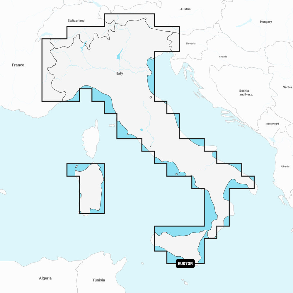 Garmin Navionics+ NSEU073R - Italy Lakes  Rivers - Marine Chart [010-C1268-20]